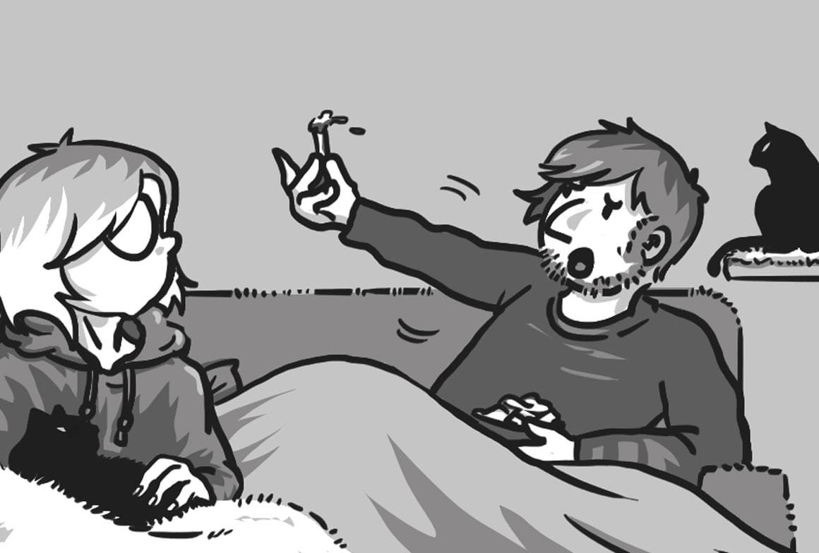 Lukas heeft het niet zo voor het woord 'wimpels'